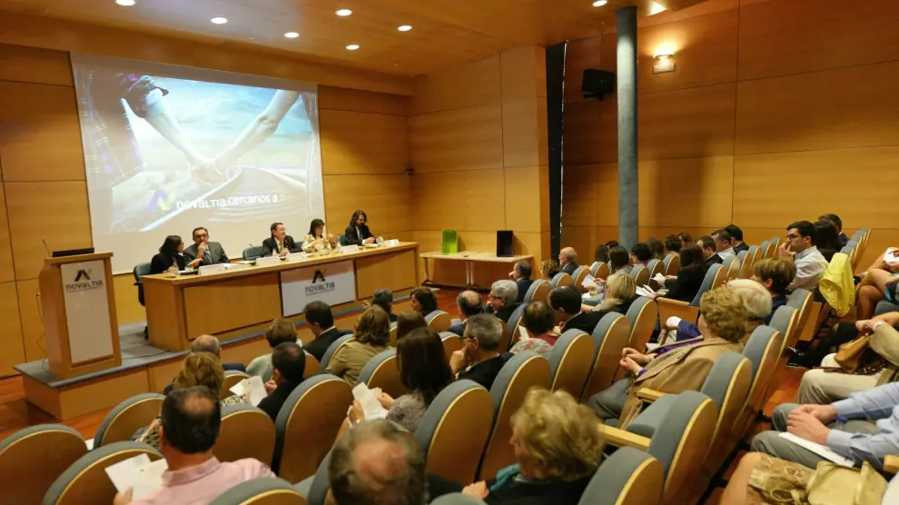 Socios de Novaltia reunidos en la Asamblea General para aprobar las cuentas anuales y las líneas estratégicas de la cooperativa.