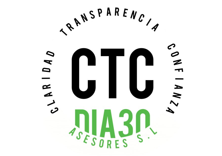 Sello CTC de claridad, transparencia y confianza otorgado por DIA30 Asesores a Novaltia por su compromiso con la transparencia en la facturación.